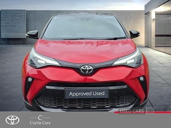 Used Toyota C-HR Sport 122 HP (89 kW) 2021 Red/black SUV
