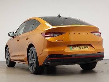 Used Skoda Enyaq iV vRS 250 kW (340 HP) 2024 Orange SUV