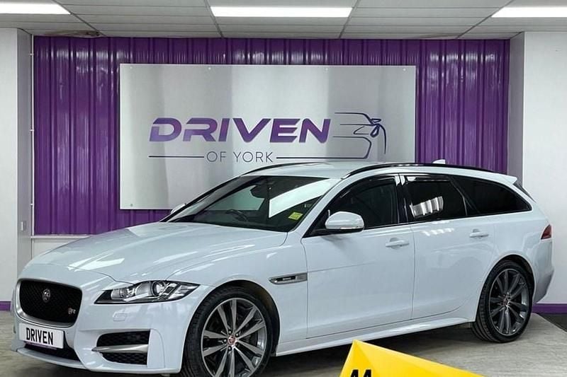 White Used 2019 Jaguar XF Sportbrake R-Sport Estate | £13,400 (Fair price) - Image 1/1