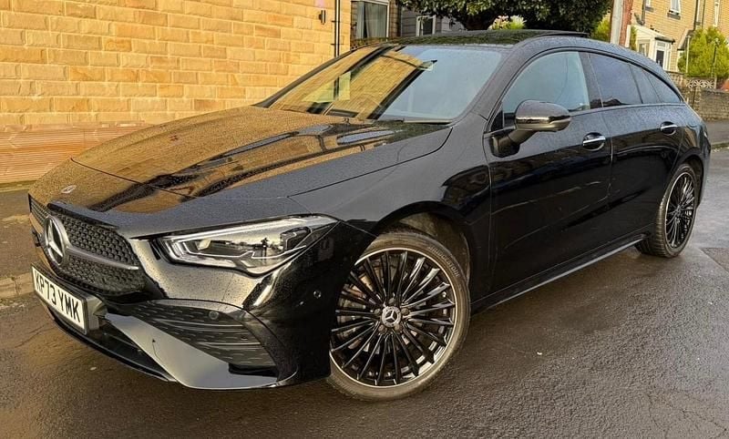 Used Mercedes CLA250e AMG Line Premium Plus 2023 Black Sedan