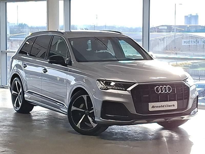 Used Audi Q7 Black Edition 286 HP (210 kW) 2022 Silver SUV
