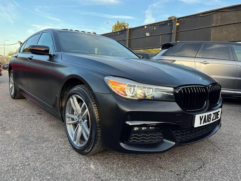 Used BMW 730L M Sport 2018 Silver Sedan