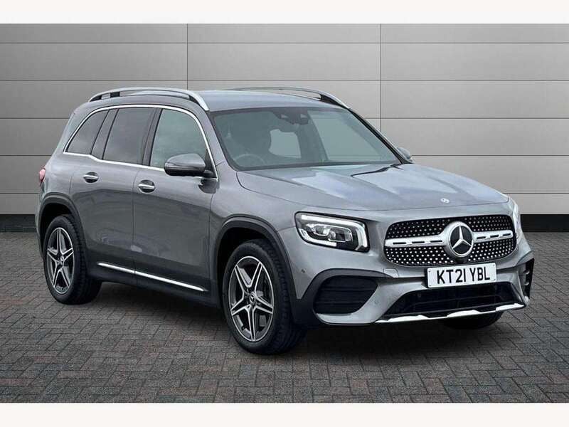 Mountain grey Used 2021 Mercedes GLB220 AMG Line Premium SUV | £29,450 (Fair price) - Image 1/2