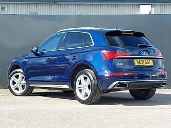 Used Audi Q5 S-Line 265 HP (194 kW) 2021 Blue SUV