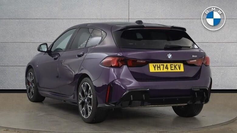 Used BMW 120 M Sport 168 HP (123 kW) 2024 Purple Hatchback