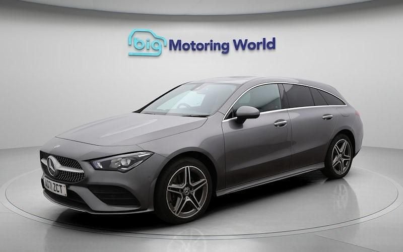 Used Mercedes CLA250e Shooting Brake AMG line 259 HP (190 kW) 2021 Grey Estate