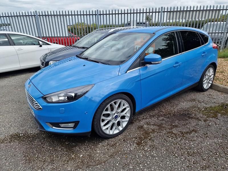 Used Ford Focus Titanium X 2016 Blue Hatchback