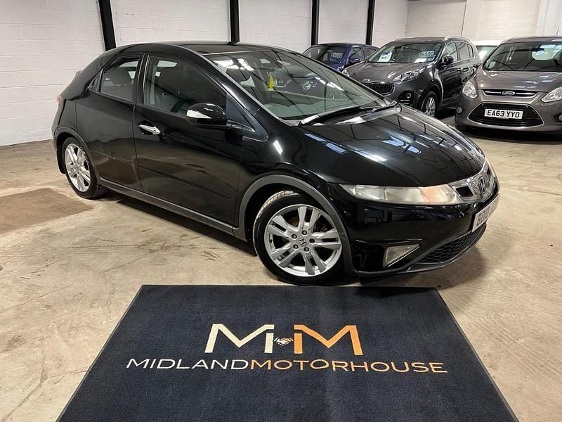 Black Used 2010 Honda Civic ES Hatchback | £2,000 (Fair price) - Image 1/3