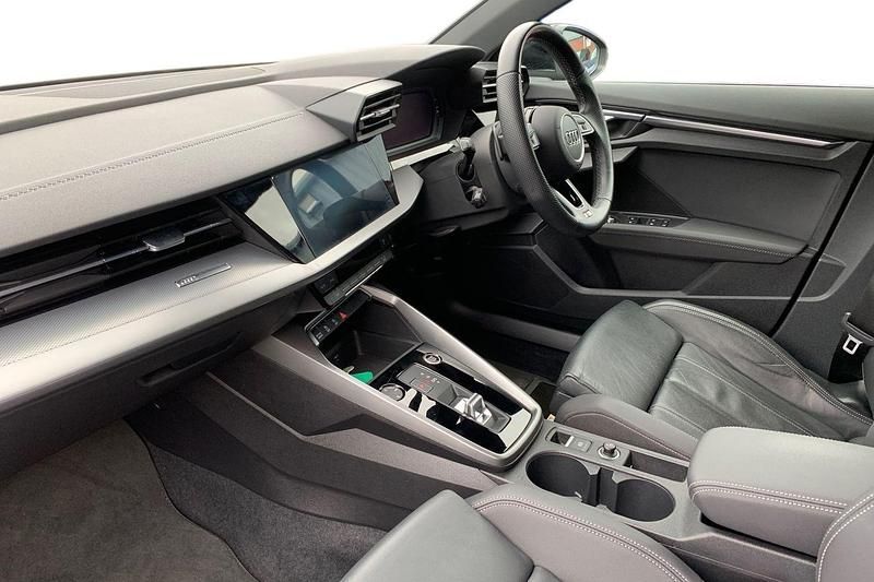 Used Audi A3 S-Line 2021 Black Sedan