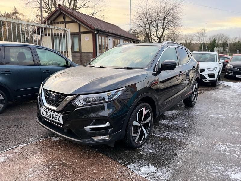 Used Nissan Qashqai Tekna 2018 Black SUV