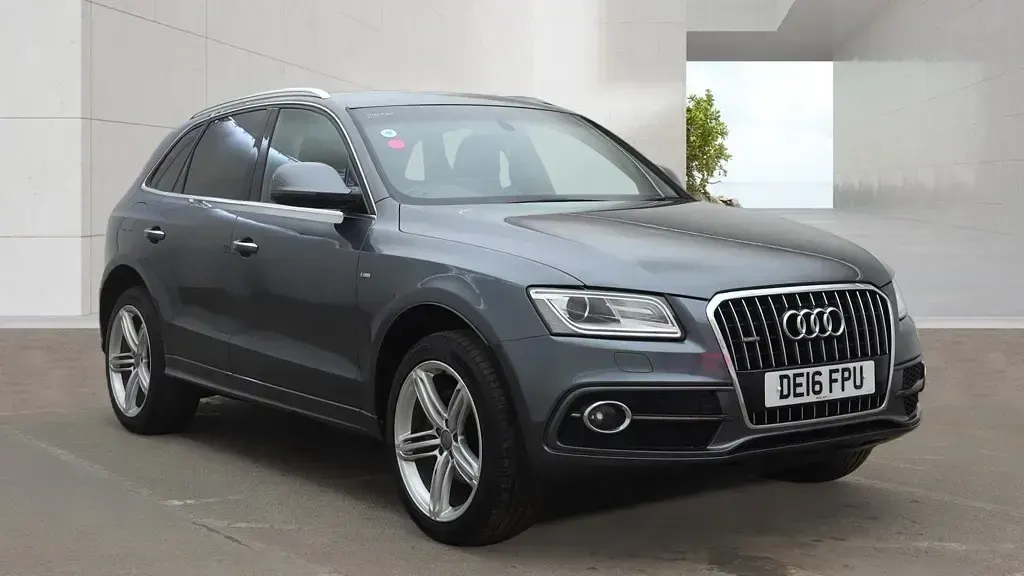 Begagnad Audi Q5 S-line plus 190 HK (139 kW) 2016 Grå SUV