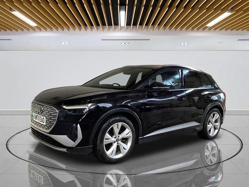 Used Audi Q4 e-tron S-Line 125 kW (170 HP) 2022 Black SUV