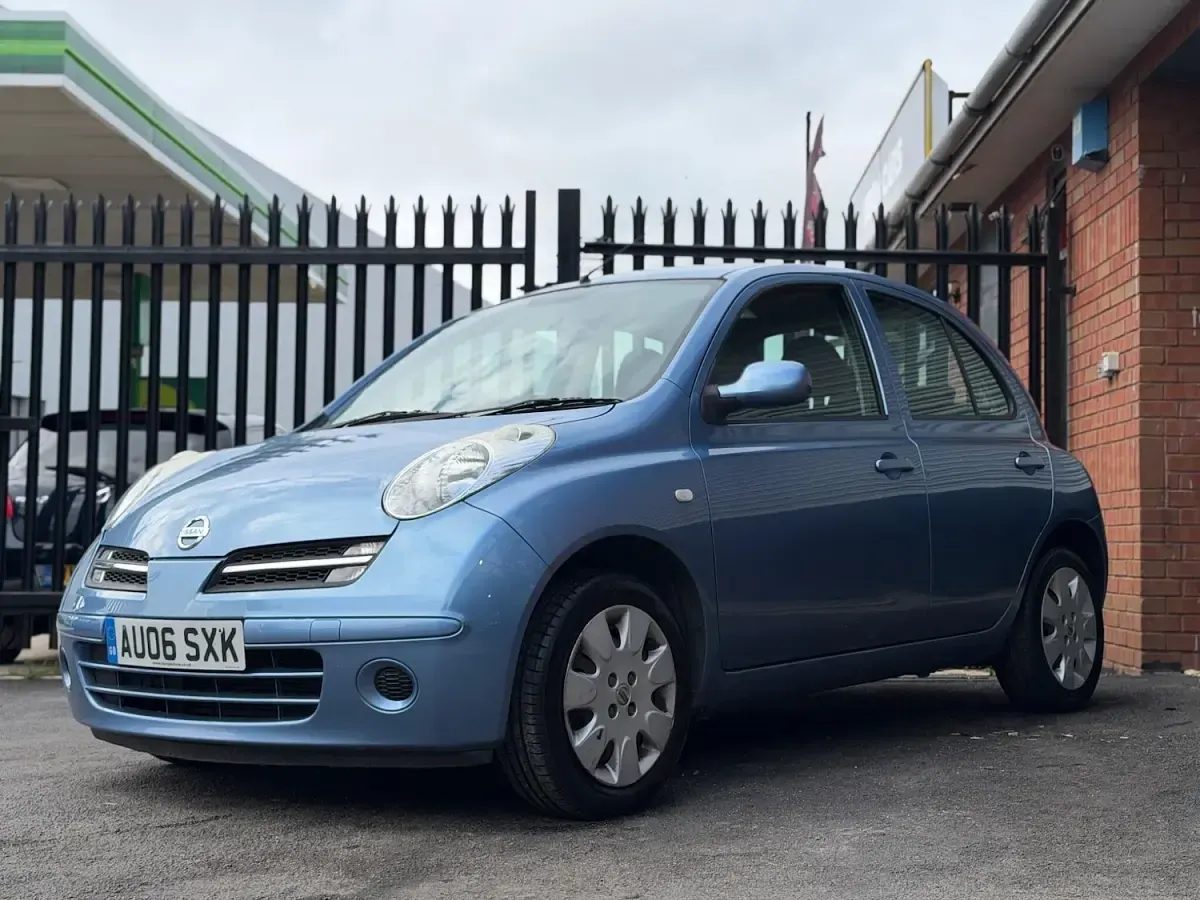 Used Nissan Micra SE 88 HP (64 kW) 2006 Blue Hatchback