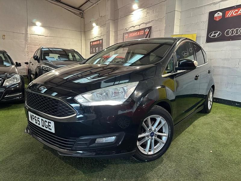 Used Ford C-MAX Zetec 120 HP (88 kW) 2015 Black MPV