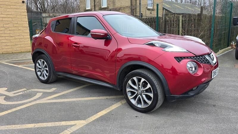 Used Nissan Juke Tekna 2017 Red SUV