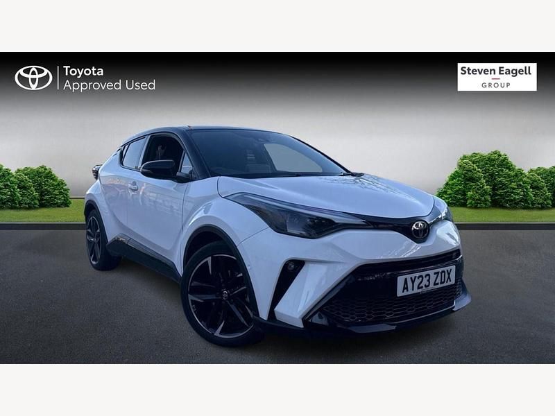 Used Toyota C-HR Sport 2023 White/black SUV