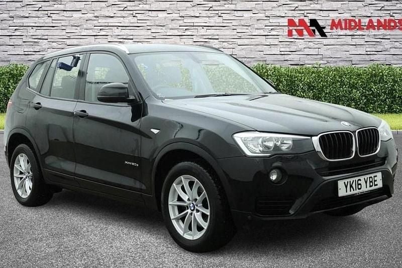 Used BMW X3 Comfort Edition 190 HP (139 kW) 2016 Black SUV