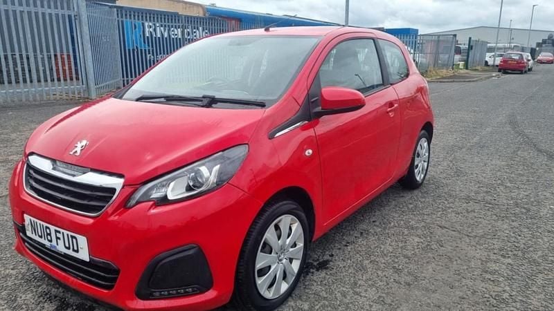 Used Peugeot 108 Active 2018 Red Hatchback