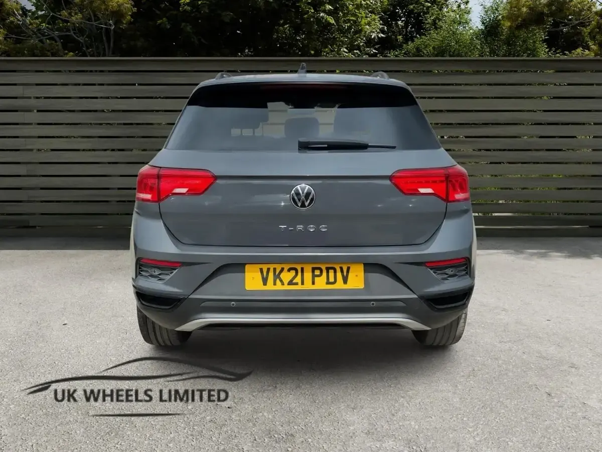 Used VW T-Roc Black Edition 150 HP (110 kW) 2021 Grey SUV