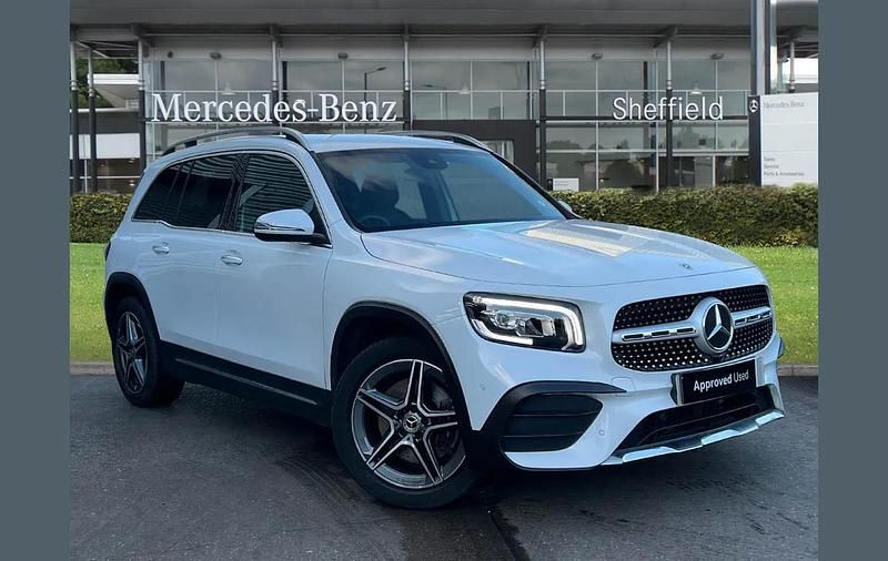 White Used 2022 Mercedes GLB220 AMG Line Premium SUV | £29,985 (Fair price) - Image 1/4