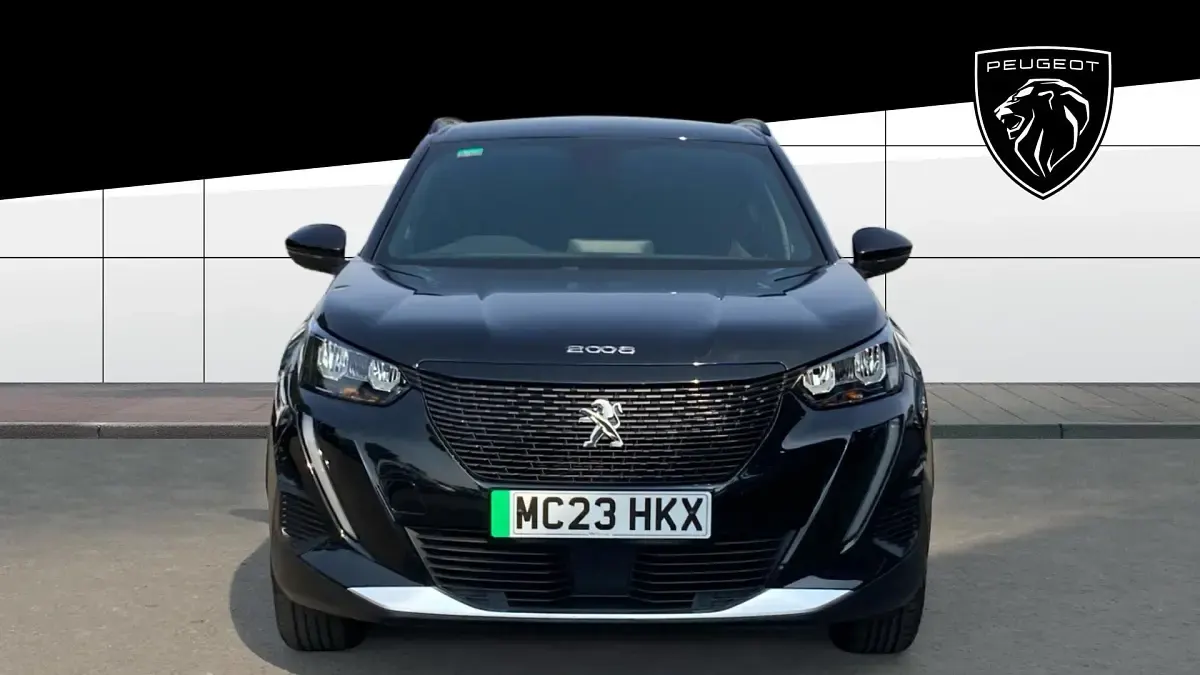 Used Peugeot e-2008 Active+ 100 kW (136 HP) 2023 Black SUV