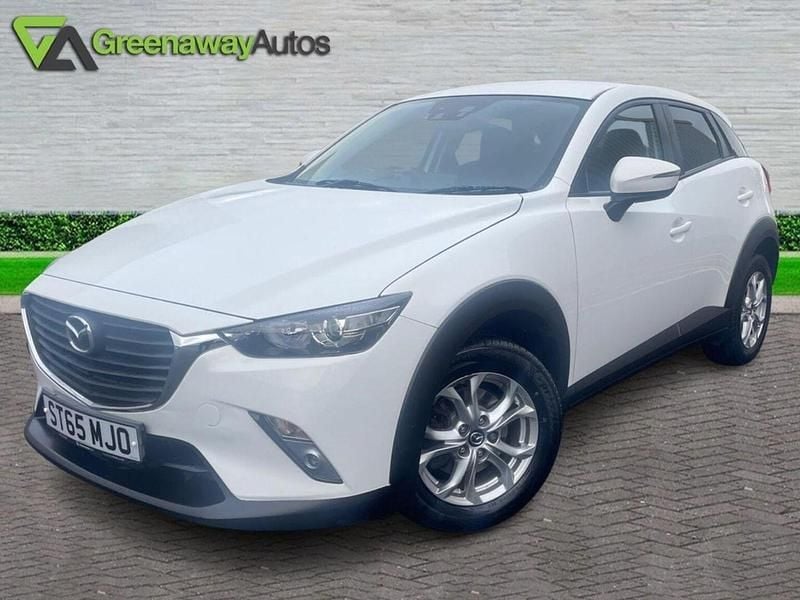 White Used 2015 Mazda CX-3 SUV | £7,991 (Fair price) - Image 1/4