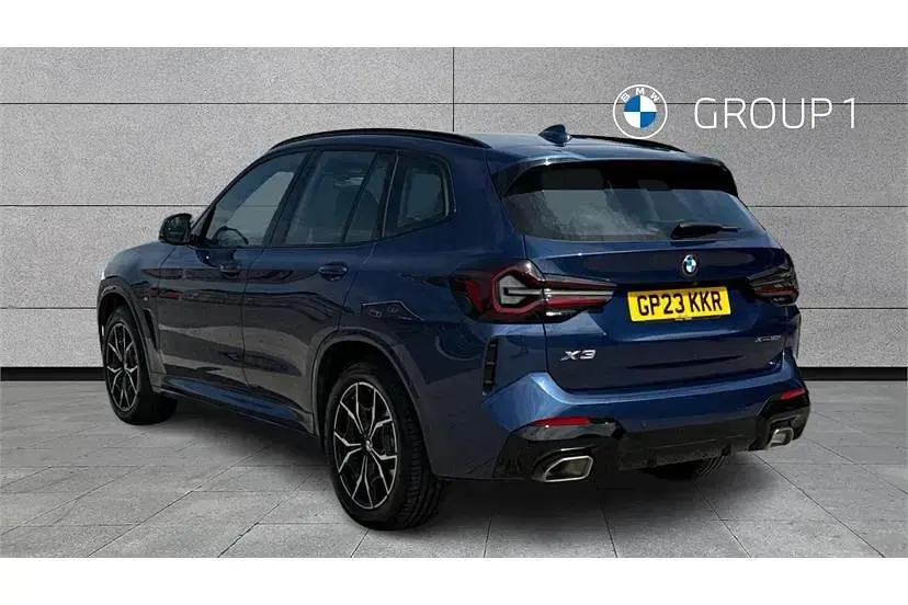 Used BMW X3 M Sport 184 HP (135 kW) 2023 Blue SUV