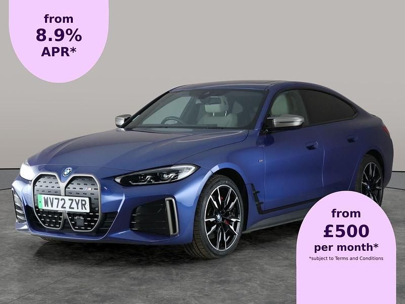 Blue Used 2022 BMW i4 Comfort Edition Sedan | £33,804 (Good price) - Image 1/2