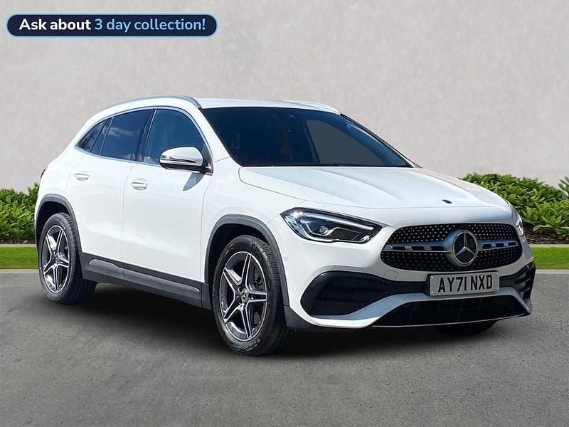 White Used 2021 Mercedes GLA220 AMG Line Premium SUV | £23,989 (Good price) - Image 1/4
