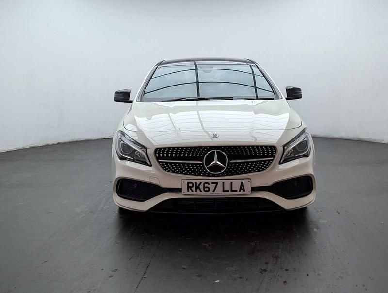 Used Mercedes CLA180 AMG line 122 HP (89 kW) 2017 White Sedan