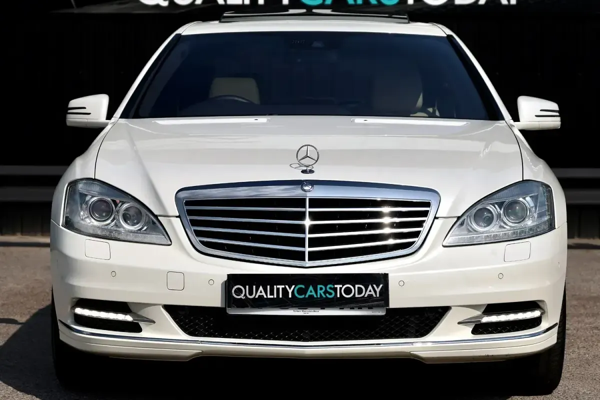 Used Mercedes S500L 382 HP (280 kW) 2010 White Sedan