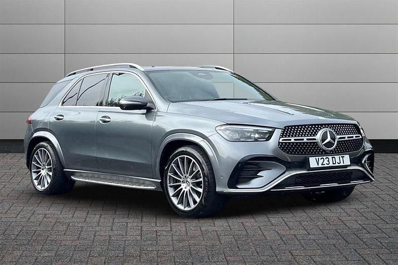 Selenite grey Used 2023 Mercedes GLE400 AMG Line Premium Estate | £59,995 (Fair price) - Image 1/4