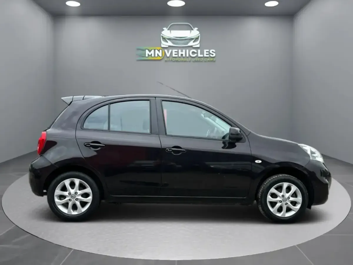 Second-hand Nissan Micra Acenta 78 CP (57 kW) 2016 Negru Hatchback