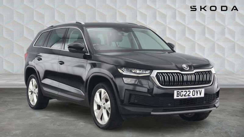 Black Used 2022 Skoda Kodiaq SE L SUV | £26,601 (Good price) - Image 1/4