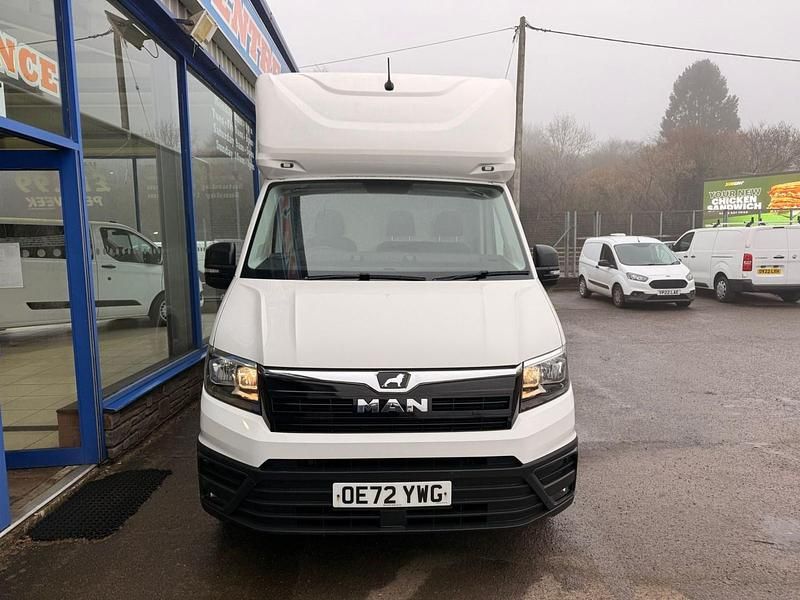 Used MAN TGE 140 HP (102 kW) 2022 White Van