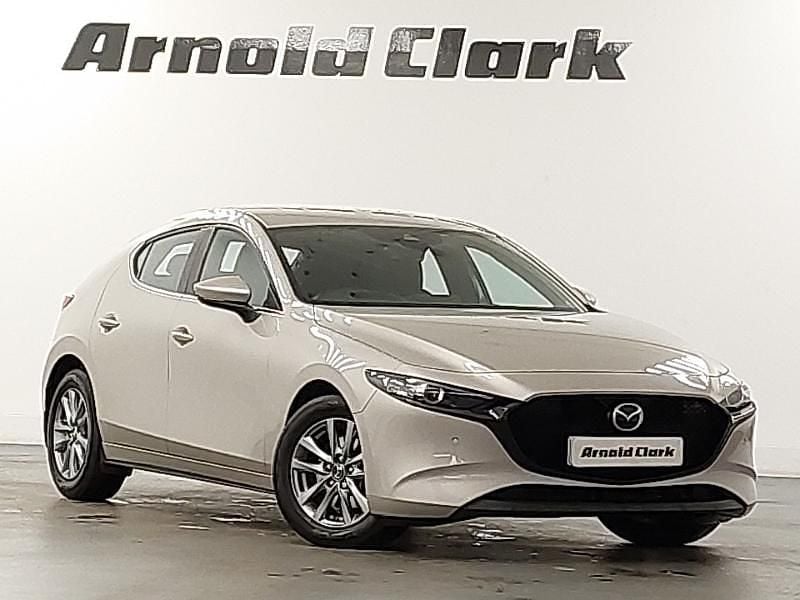 Silver Used 2023 Mazda 3 Hatchback | £16,998 (Fair price) - Image 1/4