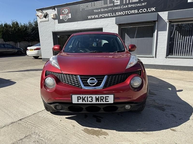 Used Nissan Juke Acenta 2013 Red SUV