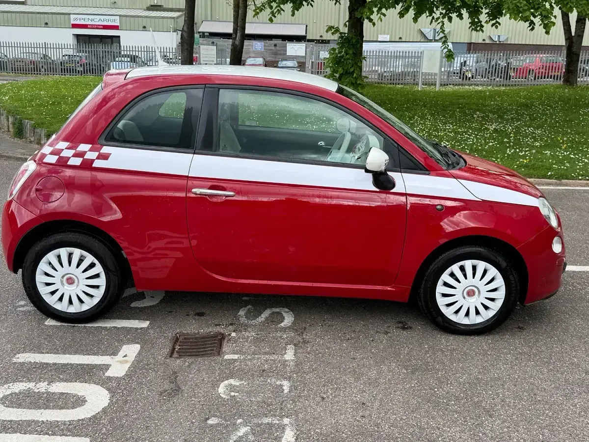 Used Fiat 500 69 HP (50 kW) 2013 Red Hatchback