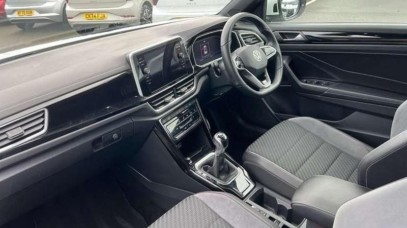 Used VW T-Roc Cabriolet R-line 150 HP (110 kW) 2023 White Cabriolet