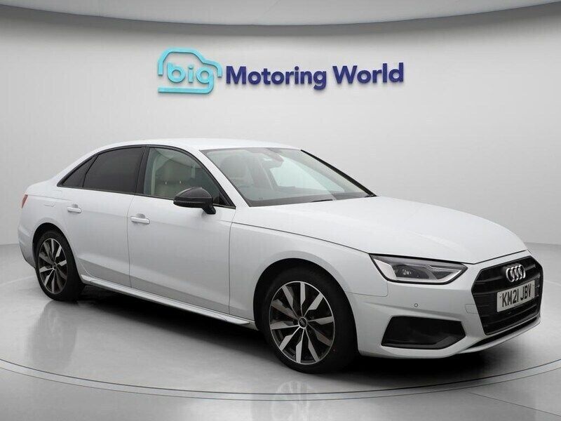 White Used 2021 Audi A4 Sport Sedan | £18,400 (Fair price) - Image 1/4