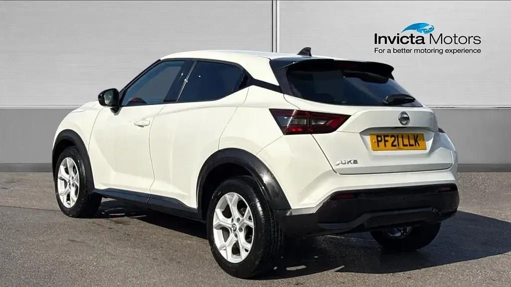 Second-hand Nissan Juke N-Connecta 114 CP (83 kW) 2021 Alb SUV