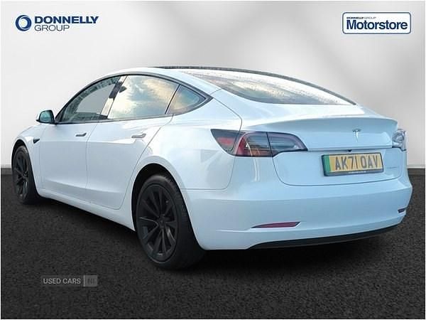 Used Tesla Model 3 Long Range AWD 366 kW (498 HP) 2021 White Sedan