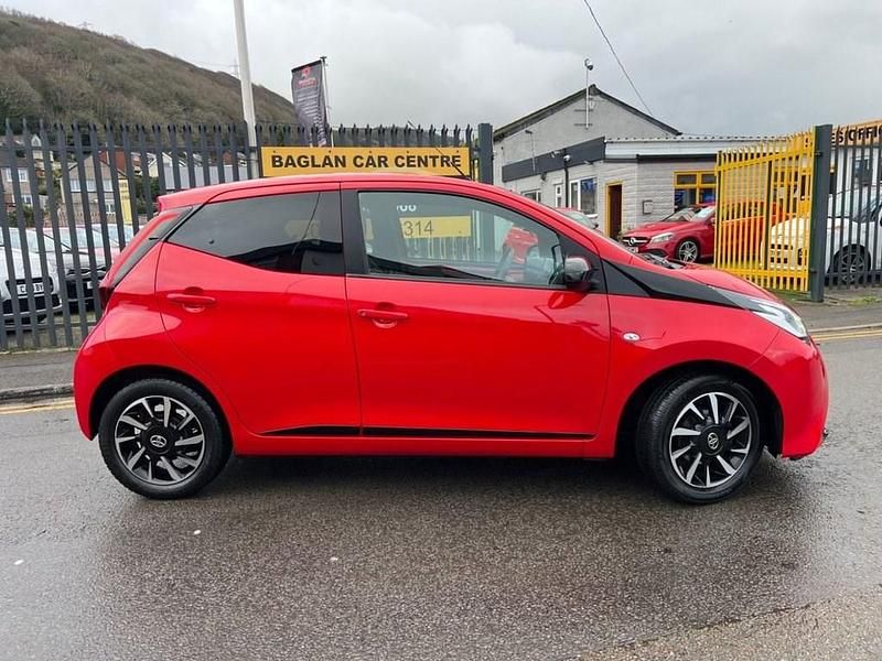 Used Toyota Aygo Trend 71 HP (52 kW) 2021 Red Hatchback