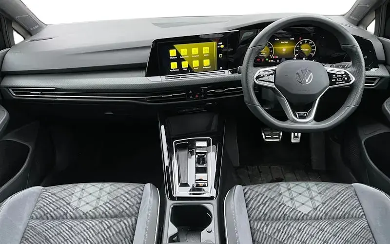 Used VW Golf VIII R-line 150 HP (110 kW) 2023 Black Hatchback