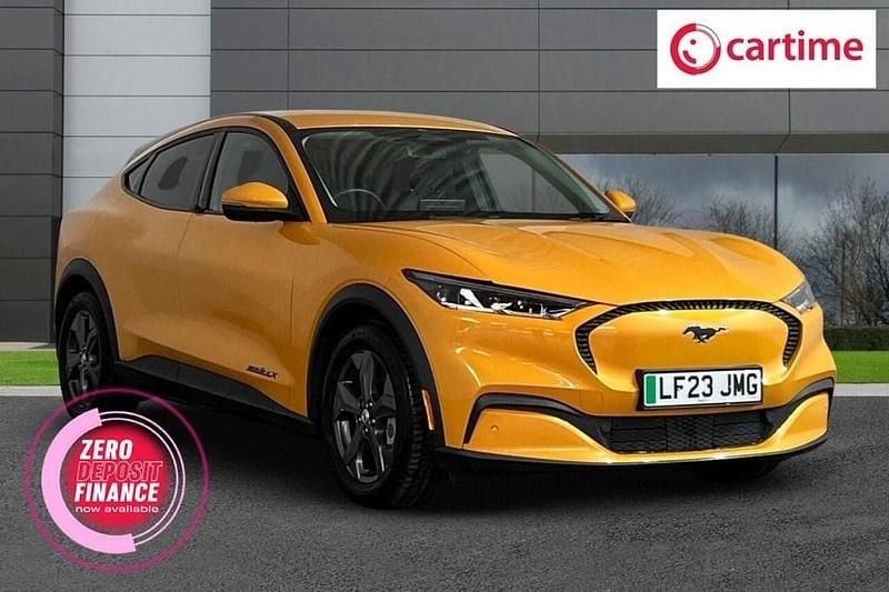 Orange Used 2023 Ford Mustang Mach-E Extended Range SUV | £24,500 (Fair price) - Image 1/4