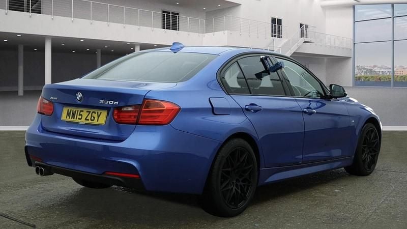 Used BMW 330 M Sport 2015 Blue Sedan