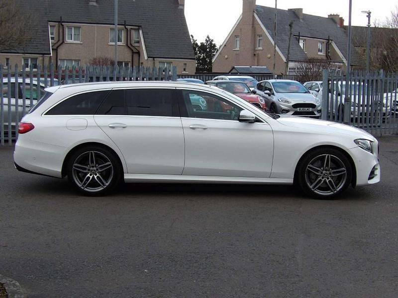Used Mercedes E200 AMG Line Premium 184 HP (135 kW) 2018 White Estate