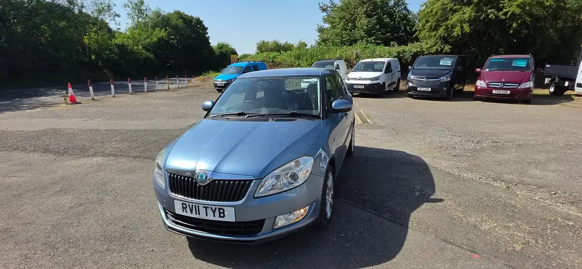 Used Skoda Fabia Elegance 105 HP (77 kW) 2011 Grey Hatchback