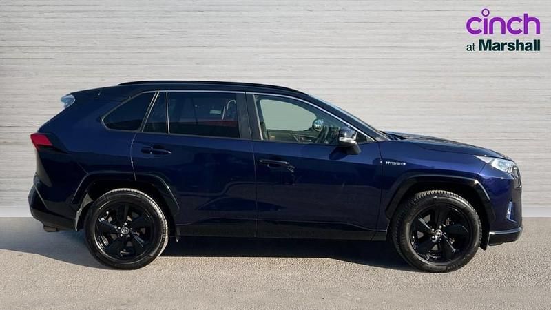 Used Toyota RAV4 Hybrid 222 HP (163 kW) 2020 Blue SUV