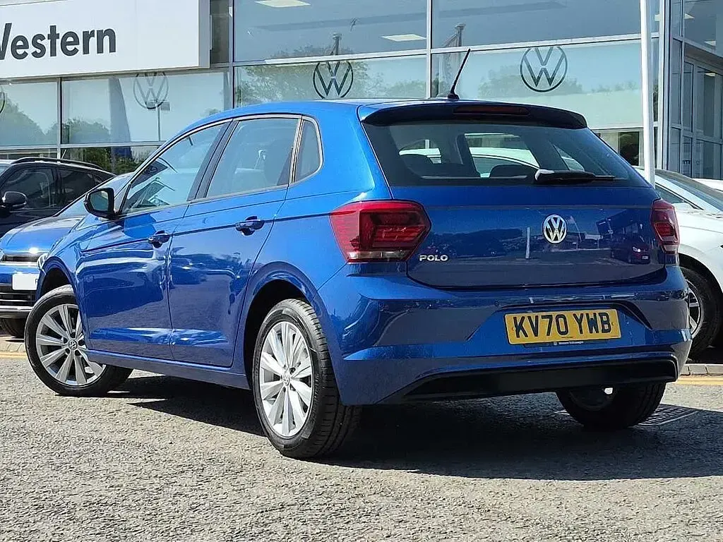 Used VW Polo SEL 115 HP (84 kW) 2020 Blue Hatchback